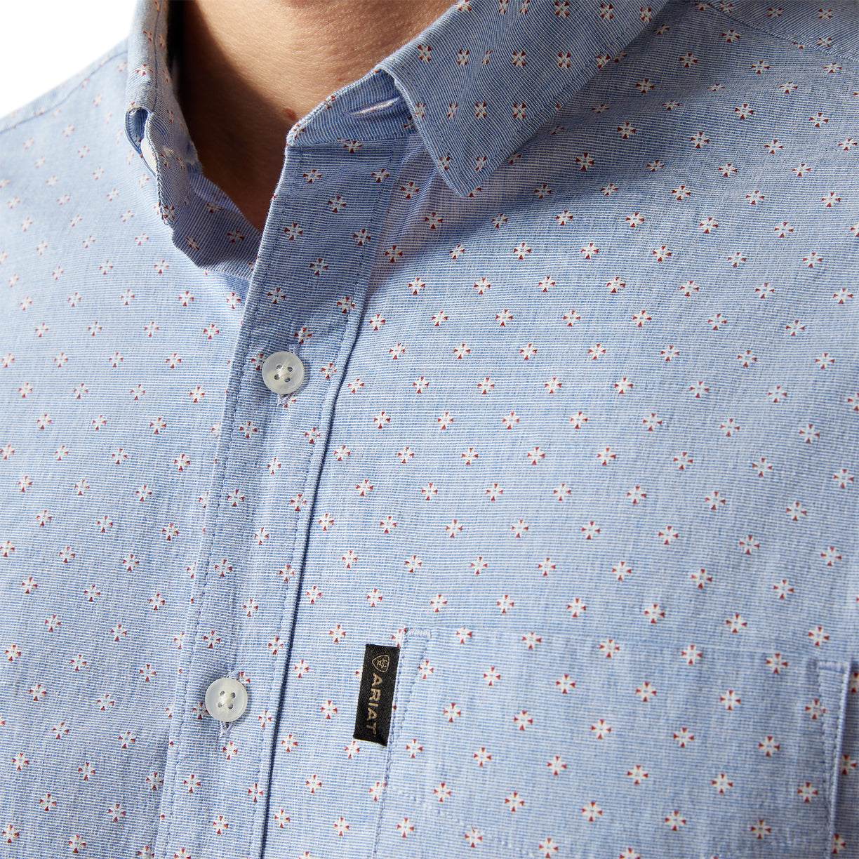 Camisa Ariat Mikey Corte Moderno
