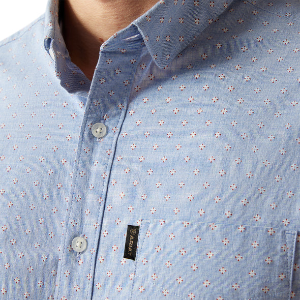 Camisa Ariat Mikey Corte Moderno