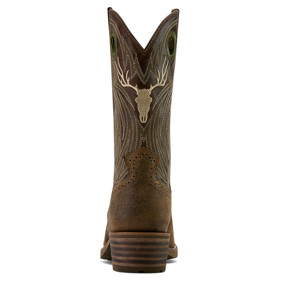 Bota Vaquera Ariat Hybrid Roughstock Antler
