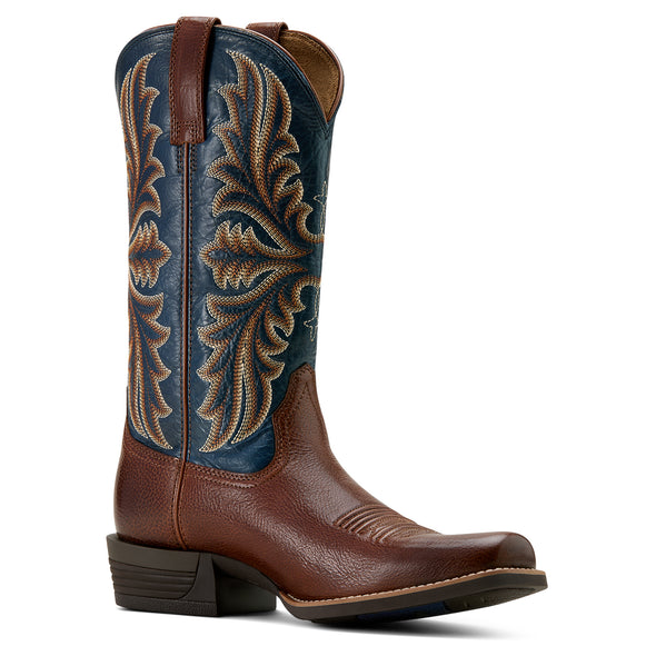Bota Vaquera Ariat Hustler Pacific Blue