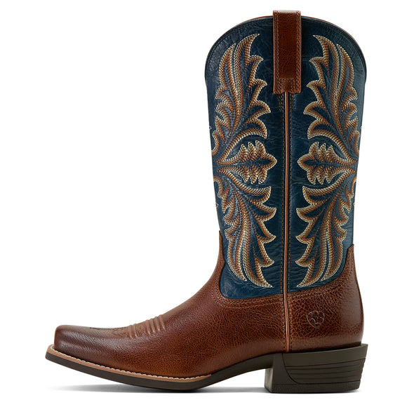 Bota Vaquera Ariat Hustler Pacific Blue