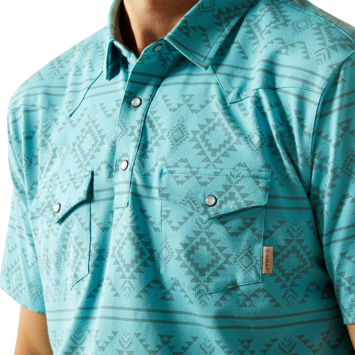 Polo Ariat Retro Azul