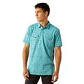 Polo Ariat Retro Azul