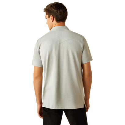Polo Ariat Retro Gris