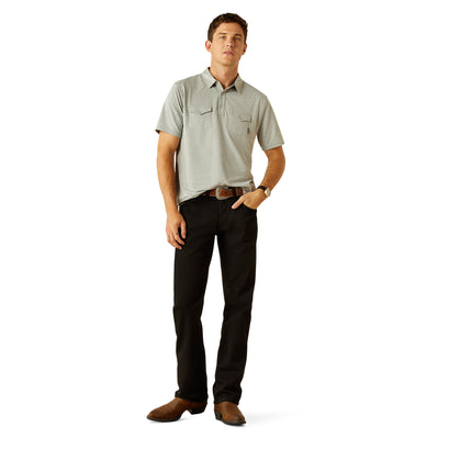 Polo Ariat Retro Gris