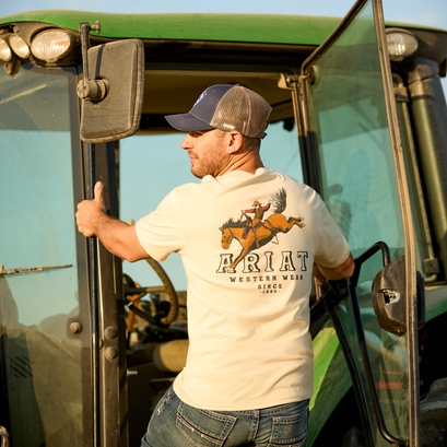 Playera Ariat Bronc Ridin