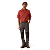 Camisa Ariat Work Rebar Made Tough VentTEK DuraStretch Fired Brick