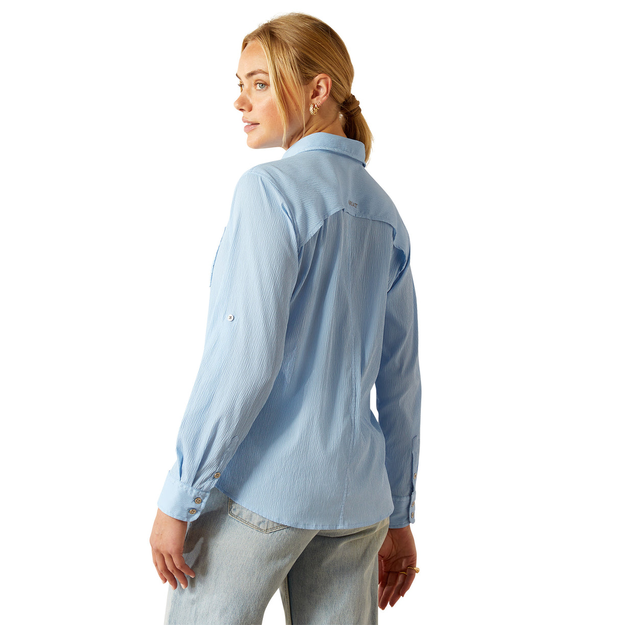 Camisa Ariat VentTEK Fresh Azul