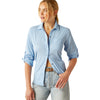 Camisa Ariat VentTEK Fresh Azul
