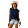 Playera Ariat Repaired Azul