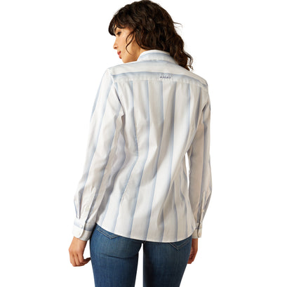 Camisa Ariat Kirby Stretch Faded Stripe