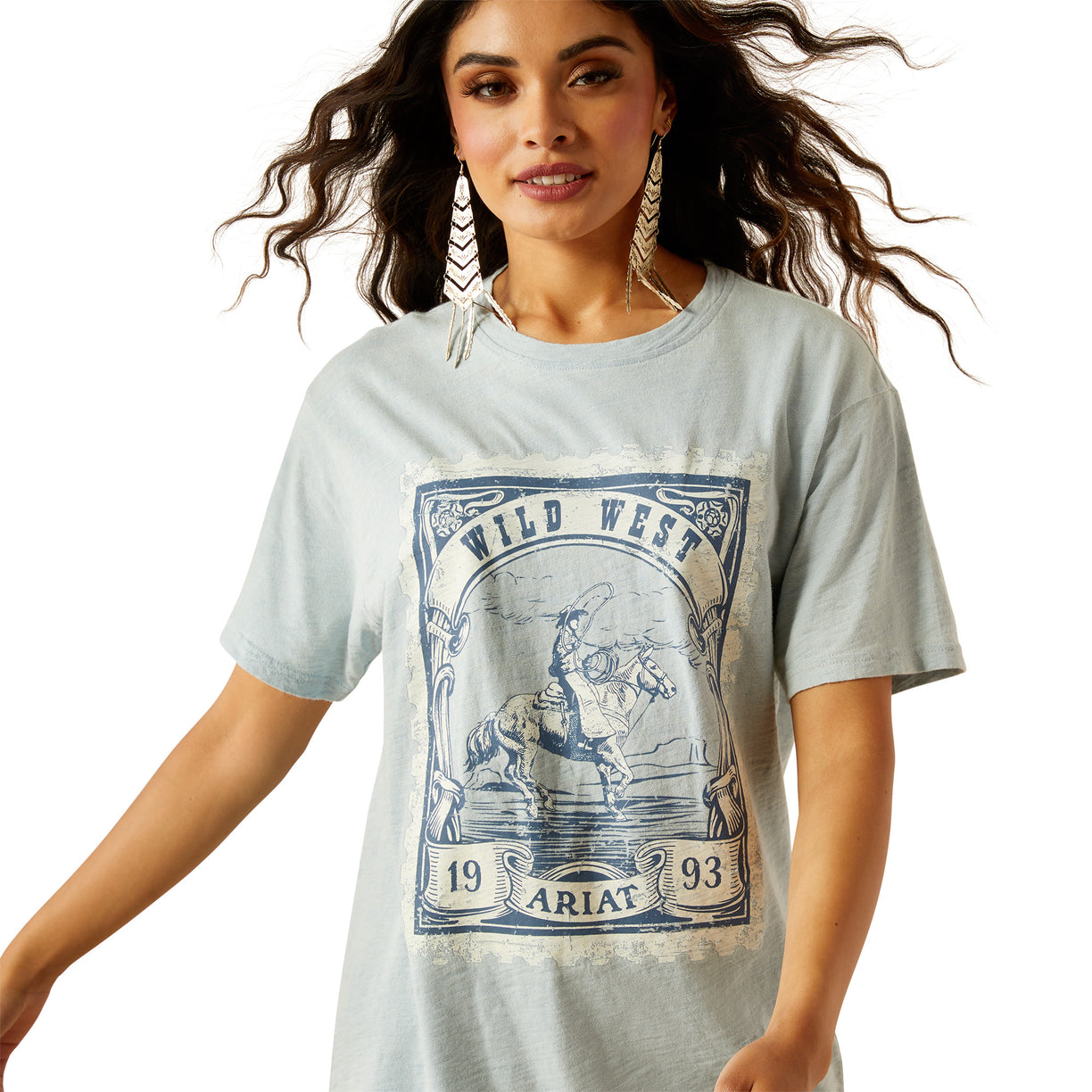 Playera Ariat Wild West