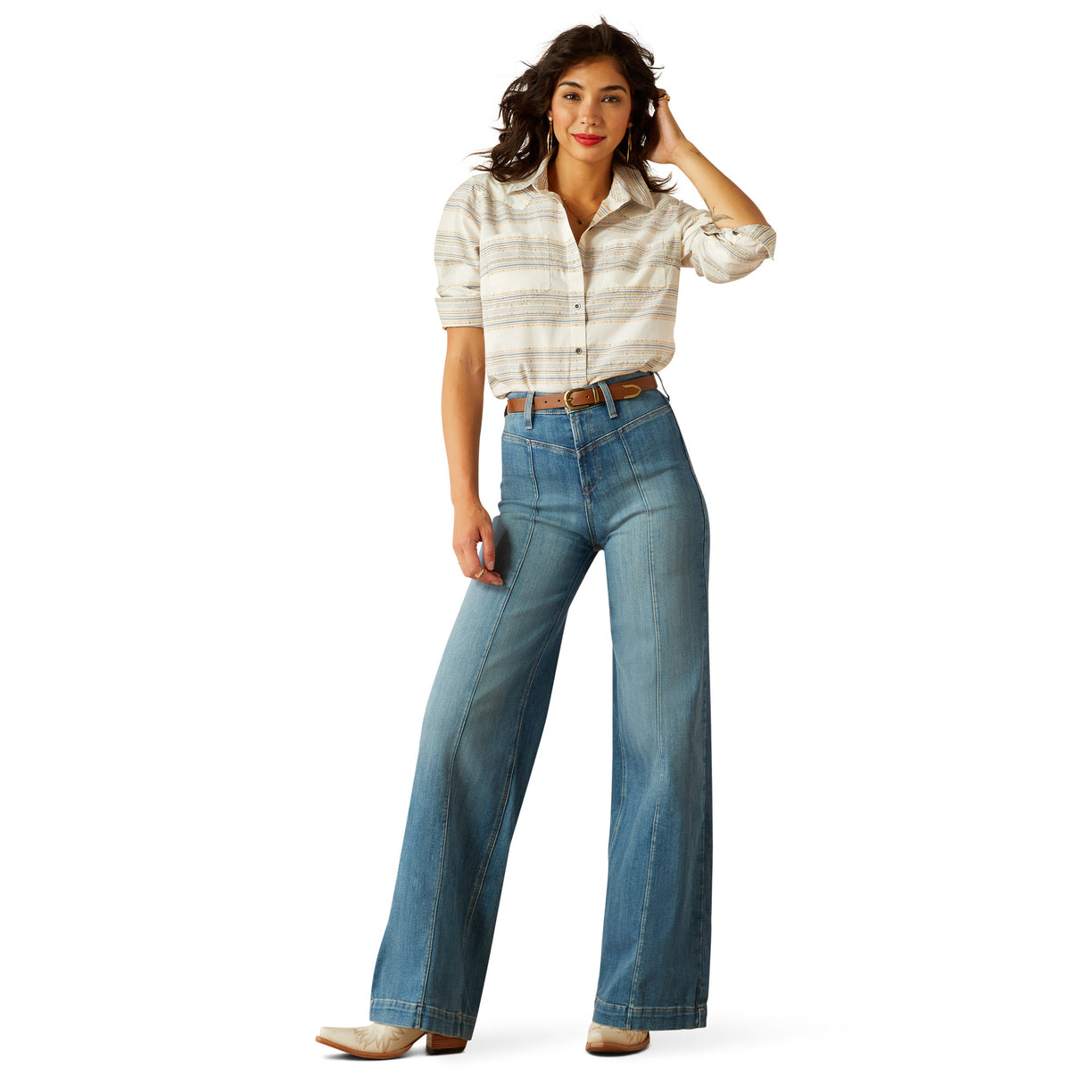 Camisa Ariat Billie Jean Mustard