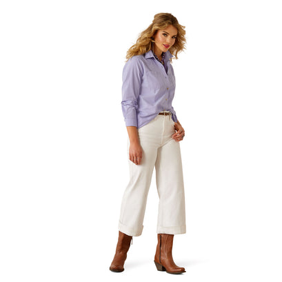 Camisa Ariat R.E.A.L. Billie Jean Lavanda