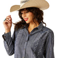 Camisa Ariat R.E.A.L. Billie Jean Gris