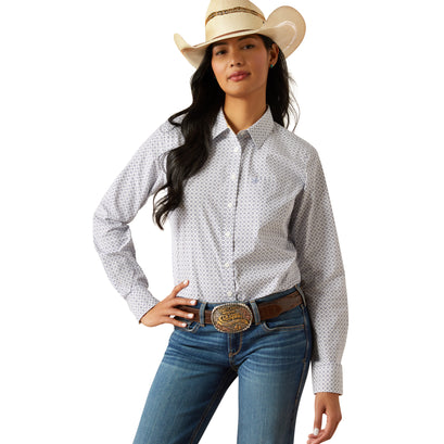 Camisa Ariat Kirby Stretch Ocean