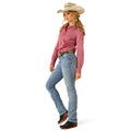 Camisa Ariat Kirby Stretch Rosa