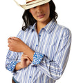 Camisa Ariat Kirby Stretch Cobalt