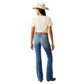 Jeans Ariat Cassandra Tiro Alto Corte Bota