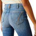 Jeans Ariat Cassandra Tiro Alto Corte Bota