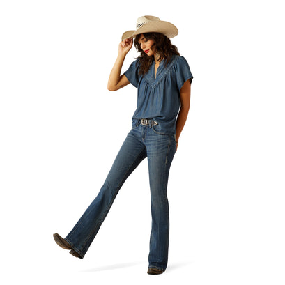 Jeans Ariat Christine Tiro Perfecto Acampanados