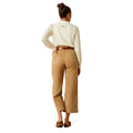 Jeans Ariat Tiro Ultra Alto Countryside Khaki Pierna Ancha y Recortada