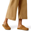 Jeans Ariat Tiro Ultra Alto Countryside Khaki Pierna Ancha y Recortada