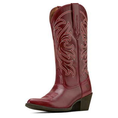 Bota Vaquera Heritage Sangria Stretchfit