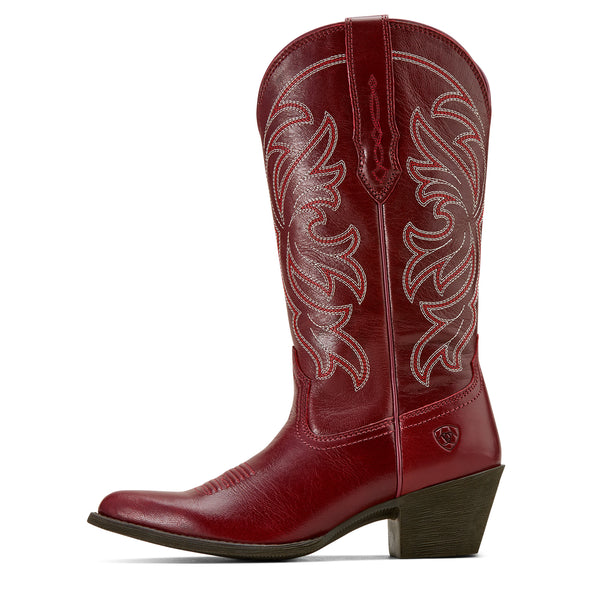 Bota Vaquera Heritage Sangria Stretchfit