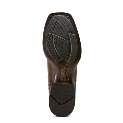 Bota Vaquera Ariat Booker Ultra Croc Chocolate