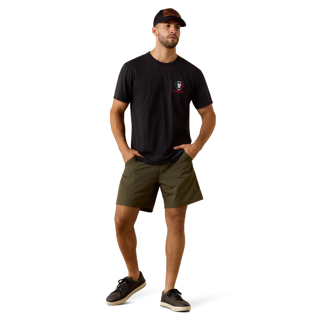 Playera Ariat Tres Herradauras