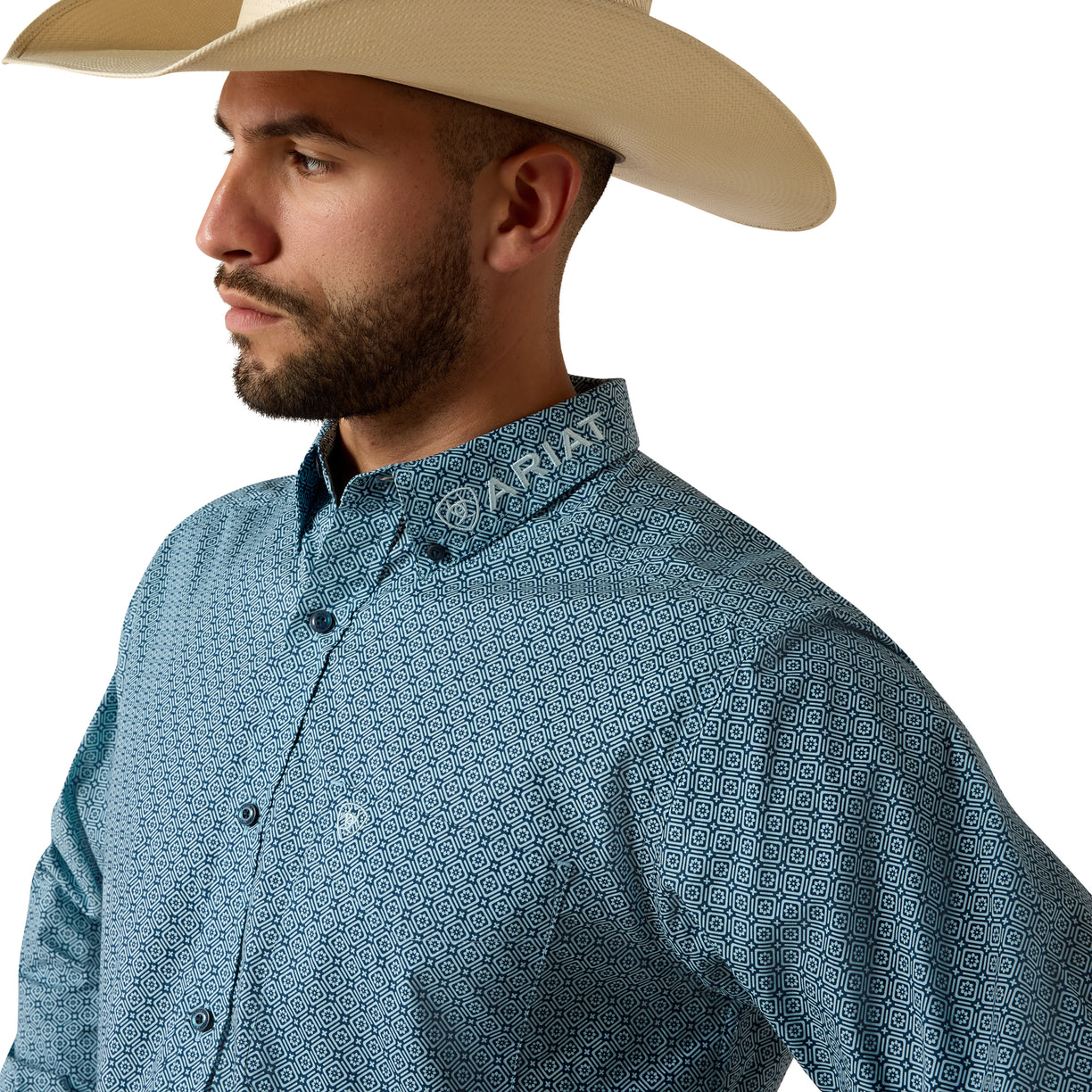 Camisa Ariat Team Jansen Corte Fitted