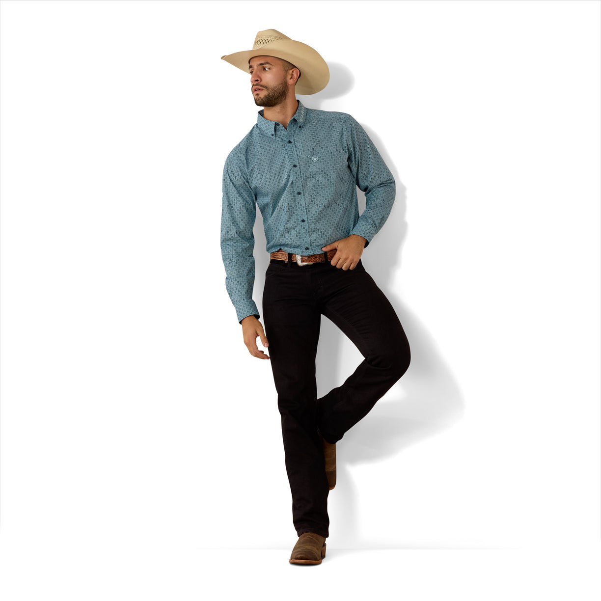 Camisa Ariat Team Jansen Corte Fitted