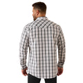 Camisa Ariat Wrinkle Free Ari Blanco Fitted