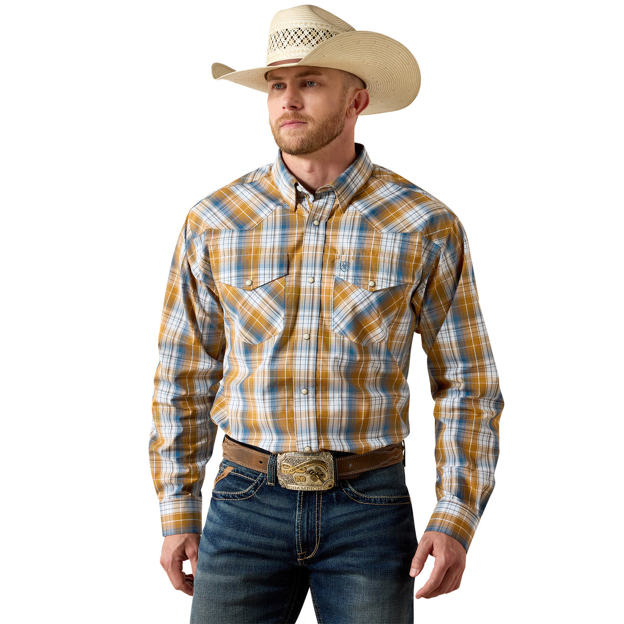 Camisa Ariat Pro Series Tiango Corte Clásico