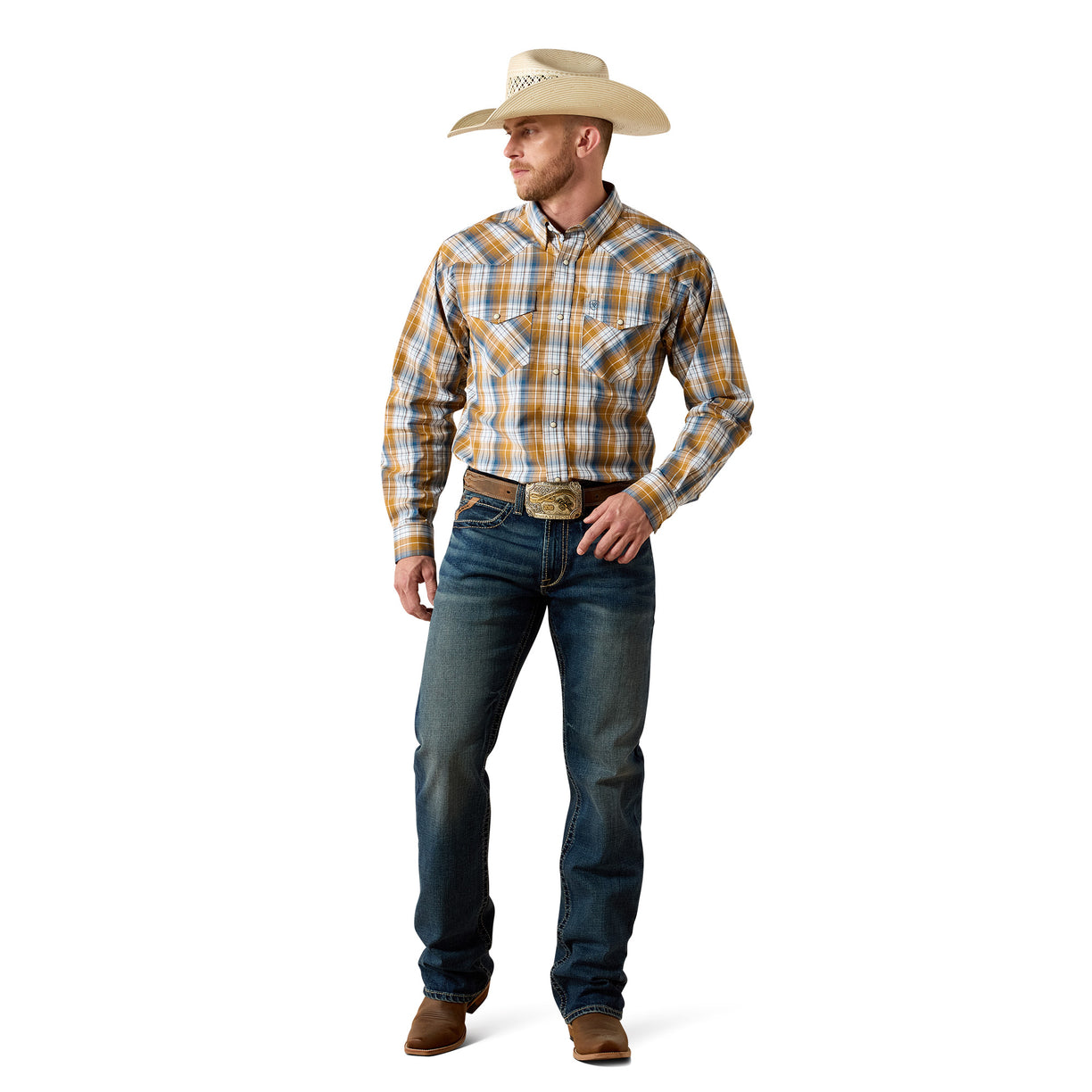 Camisa Ariat Pro Series Tiango Corte Clásico