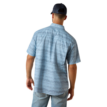 Camisa Ariat VentTEK Outbound Blissful Blue Corte Clásico