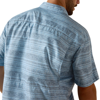 Camisa Ariat VentTEK Outbound Blissful Blue Corte Clásico
