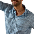 Camisa Ariat VentTEK Outbound Blissful Blue Corte Clásico