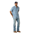 Camisa Ariat VentTEK Outbound Blissful Blue Corte Clásico