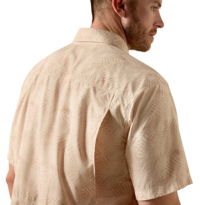 Camisa Ariat VentTEK Outbound Créme Brulee Corte Clásico