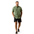 Camisa Ariat VentTEK Outbound Verde Corte Clásico
