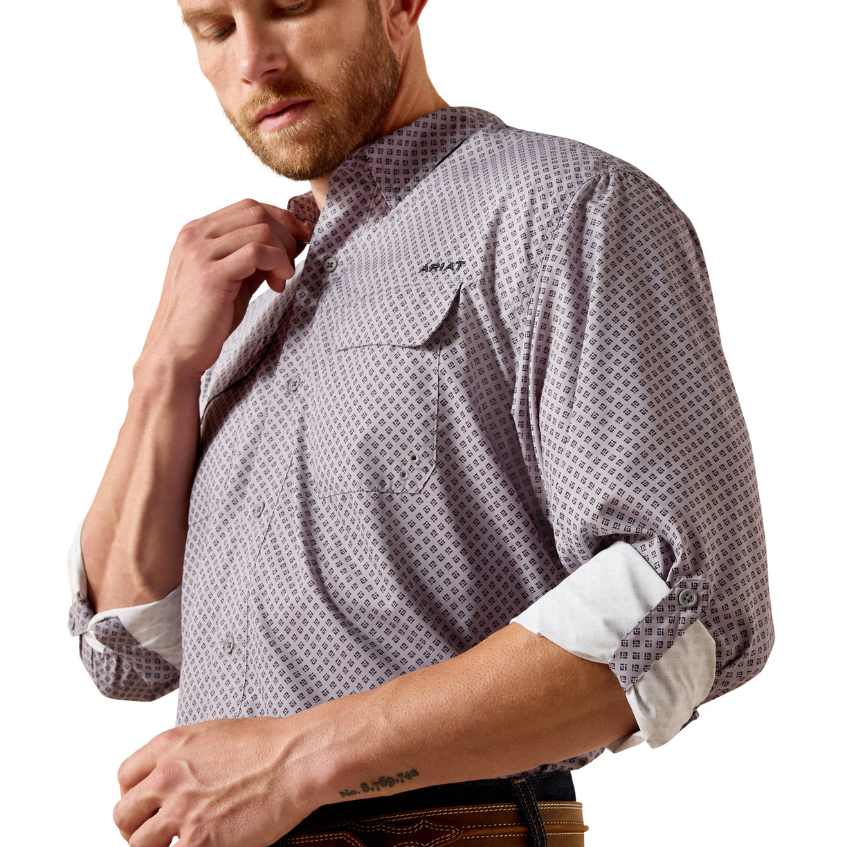 Camisa Ariat Printed VentTEK Outbound Corte Clásico