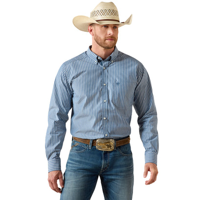 Camisa Ariat Pro Series Judah Poseidon Stripe Corte Fitted