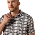Polo Ariat All Over Print Corte Fitted