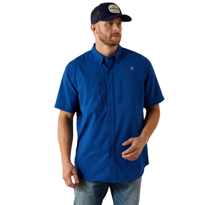 Camisa Ariat VentTEK Blue Quartz Corte Clásico