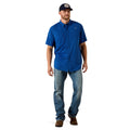 Camisa Ariat VentTEK Blue Quartz Corte Clásico