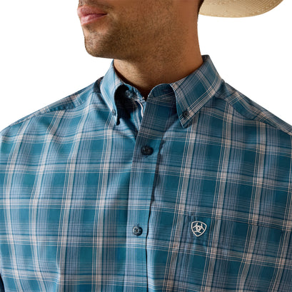 Camisa Ariat Pro Series Tyce Deep Dive Plaid Corte Clásico