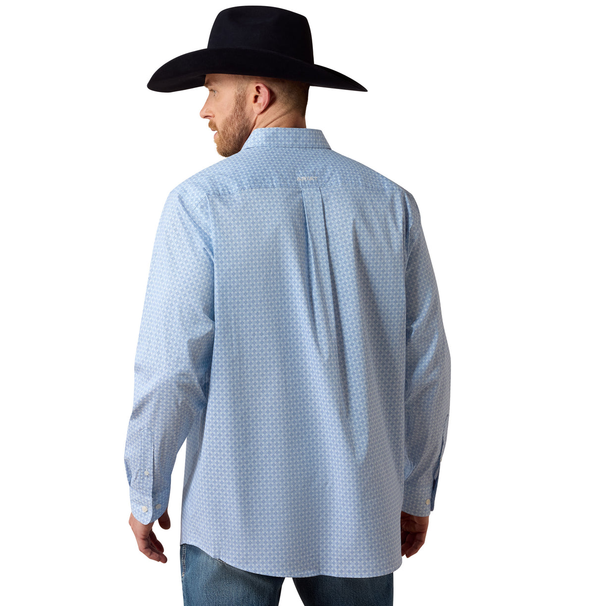 Camisa Ariat Everything Azul Corte Clásico