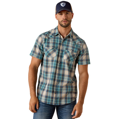Camisa Ariat Retro Halden Corte Fitted